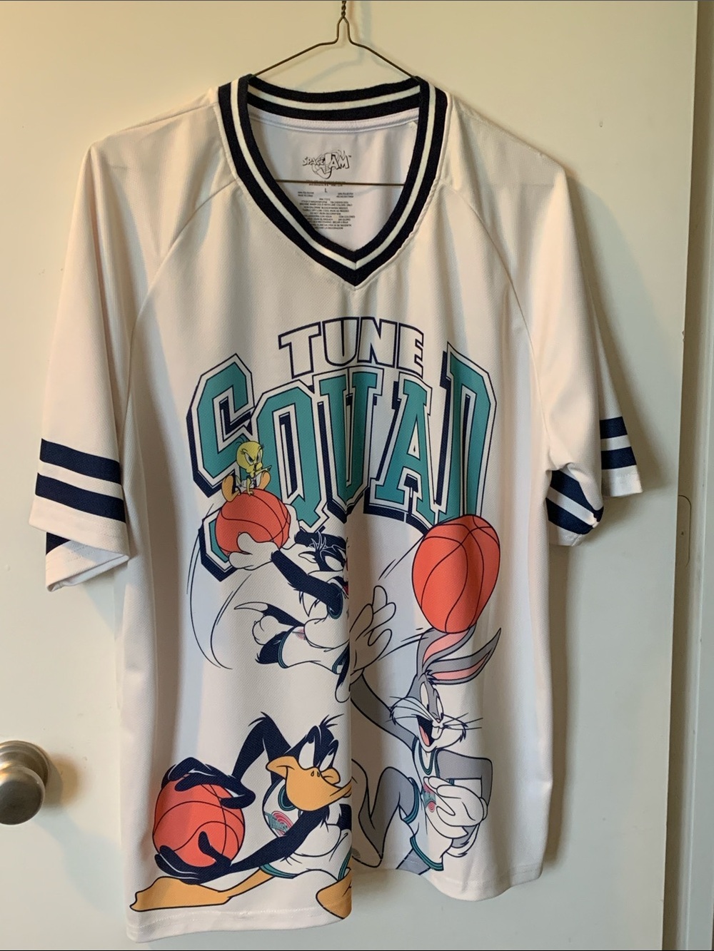 Vintage Men’s Space Jam Looney Tunes jersey